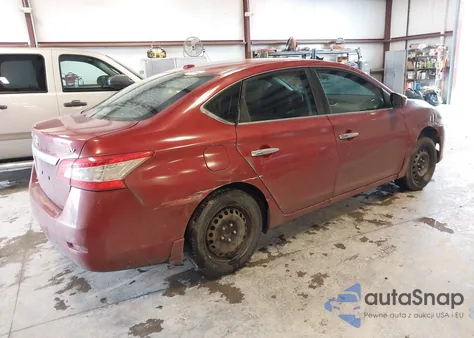 2015 Nissan Sentra Sv из США, поврежденный, VIN 3N1AB7AP2FL672367